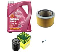 MANN Inspection Set 5 L MANNOL Energy 5W-20 Pour Suzuki Samurai 1.3 AWD SJ