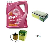 MANN Inspection Set 5 L MANNOL Energy 5W-20 Pour Toyota Yaris Verso 1.3