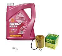 MANN Inspection Set 5 L MANNOL Energy Ultra JP 5W-20 Pour Mazda 6 Kombi 2.5 MZR