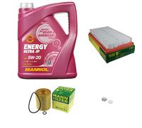 MANN Inspection Set 5 L MANNOL Energy Ultra JP 5W-20 Pour Mazda 6 Kombi 2.5 MZR