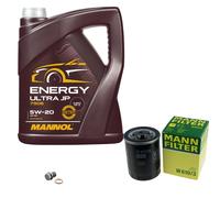 MANN Inspection Set 5L MANNOL Energy 5W-20 Pour Mitsubishi Mirage/Space