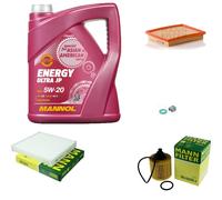 MANN Inspection Set 5L MANNOL Energy 5W-20 Pour Toyota Auris 1.8 Hybrid