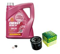 MANN Inspection Set 5L MANNOL Energy Ultra JP 5W-20 Pour Mazda 3 1.6 1.4 2 KIA