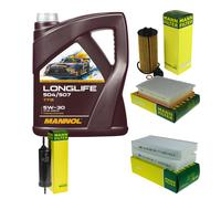 MANN Inspection Set 5L MANNOL LONGLIFE 504/507 5W-30 Pour MINI Mini F55 Cooper