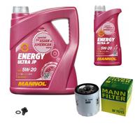 MANN Inspection Set 6 L MANNOL Energy 5W-20 Pour Ford Ecosport Fiesta VII