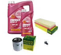 MANN Inspection Set 6 L MANNOL Energy 5W-20 Pour Ford Mondeo III Turnier