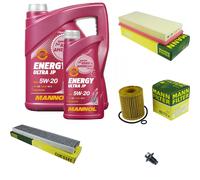 MANN Inspection Set 6 L MANNOL Energy 5W-20 Pour Ford Mondeo III Turnier