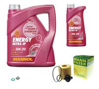 MANN Inspection Set 6 L MANNOL Energy 5W-20 Pour Lexus IS III 300h NX 200t
