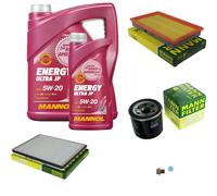 MANN Inspection Set 6 L MANNOL Energy 5W-20 Pour Nissan Primera Hatchback