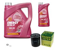 MANN Inspection Set 6 L MANNOL Energy 5W-20 Pour Rover 400 Hatchback 416 Si