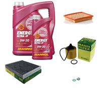 MANN Inspection Set 6 L MANNOL Energy 5W-20 Pour Toyota Auris 1.8 Hybrid