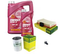 MANN Inspection Set 6 L MANNOL Energy Ultra JP 5W-20 Pour Ford Tourneo Connect
