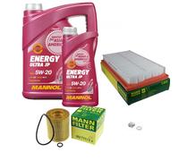 MANN Inspection Set 6 L MANNOL Energy Ultra JP 5W-20 pour Mazda 6 Kombi 2.5 MZR