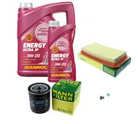 MANN Inspection Set 6 L MANNOL Energy Ultra JP 5W-20 Pour Mazda MX-5 III 1.8 2.0