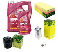 MANN Inspection Set 6L MANNOL Energy 5W-20 Pour MG MGF 1.8i 16V 18i VVC