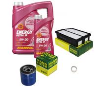 MANN Inspection Set 6L MANNOL Energy Ultra JP 5W-20 Pour Hyundai IX35 2.0 KIA