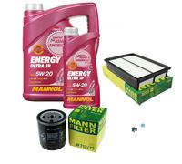 MANN Inspection Set 6L MANNOL Energy Ultra JP 5W-20 Pour Mazda 5 1.8 2.0 3