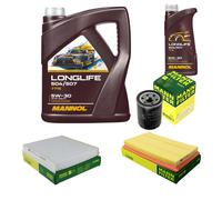 MANN Inspection Set 6L MANNOL LONGLIFE 504/507 5W-30 Pour Suzuki Swift IV FZ