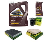 MANN Inspection Set 6L MANNOL LONGLIFE 504/507 5W-30 Pour Toyota RAV 4 III
