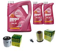 MANN Inspection Set 7 L MANNOL Energy 5W-20 Pour Ford C-Max II 1.0 EcoBoost