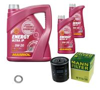 MANN Inspection Set 7 L MANNOL Energy 5W-20 Pour MG MGF 1.8i 16V VVC