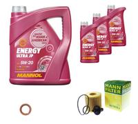 MANN Inspection Set 8 L MANNOL Energy 5W-20 Pour Lexus IS III 300h NX 200t