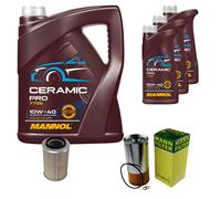MANN Inspection Set 8L MANNOL Ceramic Pro 10W-40 Pour Mercedes-Benz G-Klasse