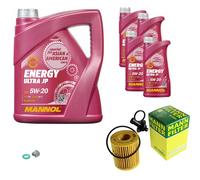 MANN Inspection Set 9 L MANNOL Energy Ultra JP 5W-20 Pour Lexus IS II 250 LS 460