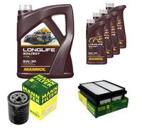 MANN Inspection Set 9L MANNOL LONGLIFE 504/507 5W-30 Pour Suzuki Grand Vitara