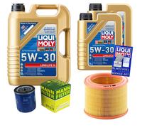 Mann Inspection Set Liqui Moly 7L 5W-30 Pour Lada Niva 1900 Diesel