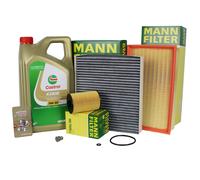 Mann Kit D'Inspection pour Audi A3 Q3 Seat Skoda VW Golf 7 Touran 1.6 2.0 Tdi