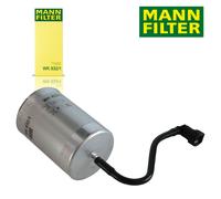 MANN-FILTER WK 832/1 Filtre à carburant - pour Véhicule de tourisme + utilitaires