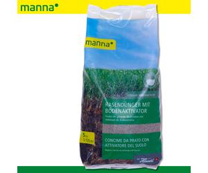 Manna 5 KG Engrais de Gazon Avec Activateur Sol Pelouse Régénération Jeu