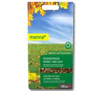 Manna engrais pour gazon automne et graines 5 kg engrais pour gazon automne aide à la croissance semence