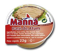Manná, Pâté Piquant de Thon, Pack de 24 x 22 gr.
