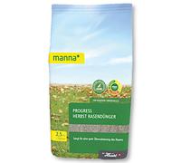 Manna - Progress engrais pour gazon d'automne 2,5 kg engrais à gazon, automne, engrais d'automne