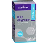 Mannavital Huile D'Argousier Platinum Softgels 150 Capsules