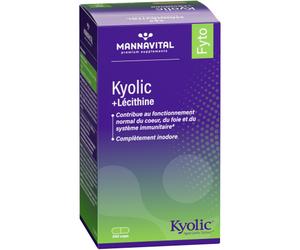 MannaVital Kyolic + Lécithine 200 Capsules