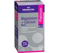 Mannavital Magnésium Marin + Calcium Platine 120 Gélules