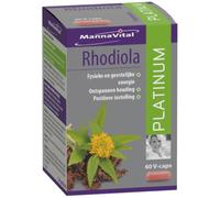 Mannavital Rhodiola Platinum 60 V-Capsules