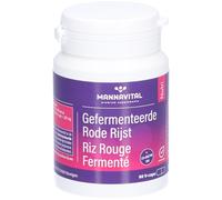 Mannavital Riz Rouge Fermenté avec Co-enzyme Q10 Capsule(S) 60 pc(s)