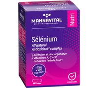 MannaVital Selenium All Natural Antioxidant Complex 60 V-Caps