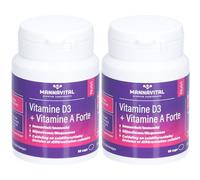 Mannavital Vitamine D3 + A Forte Capsule(S) 2x90 pc(s)