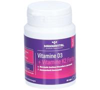 Mannavital Nutri Vitamine D3 + K2 Forte 90 Capsules