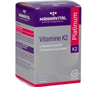 Mannavital Vitamine K2 Platinum Complément Alimentaire 60 Gélules