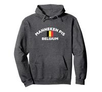 Manneken Pis Belgique Drapeau Belgique Ville Sweat à Capuche