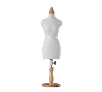 Mannequin à l'échelle designer: 1/2 1/3 1/4 Taille Mannequin réglable de taille, outil parfait pour fabriquer des pantalons et des vêtements de vêtements blanc 1/2C