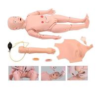 Mannequin anatomique de soins infirmiers pédiatriques - Modèle de formation aux soins des traumatismes et des plaies avec casiers interchangeables