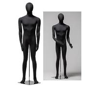 Mannequin articulé complet - Forme de torse flexible - Pour présenter des vêtements avec tête, bras et base