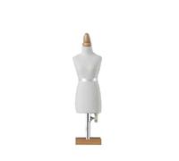 Mannequin articulé miniature pour la couture: 1/2 1/3 1/4 Forme de robe réglable à échelle, outil parfait pour les vêtements et les pantalons conception et ajustement du motif blanc 1/3C